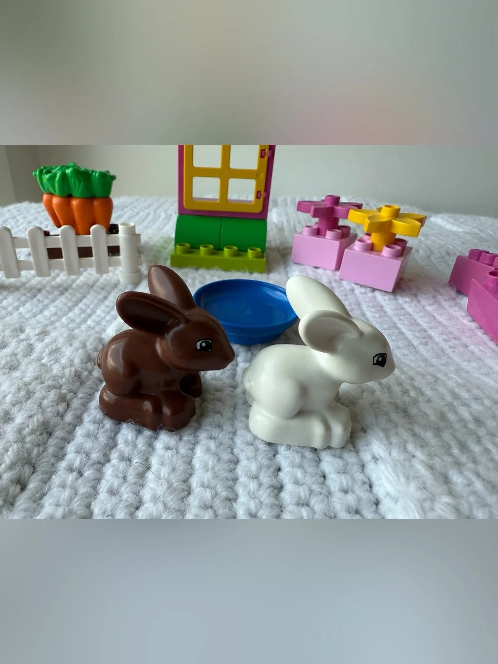 LEGO DUPLO Bunny Garden Pink Brick Box 4623